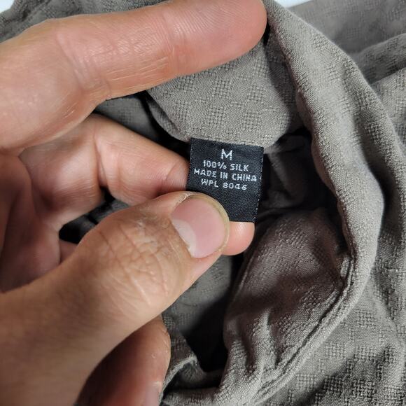 Hawaiian Shirts Mens Sz Medium Silk Spring Summer Beach Hawaii Bowling Shirt Lot - Picture 8 of 11